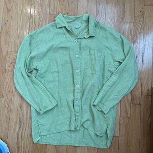 Habitat Women's Linen Button up size M/L